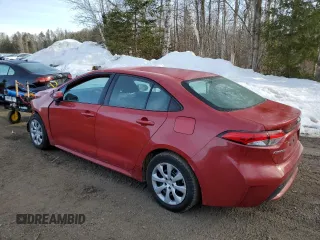2021 Toyota Corolla L with VIN 5YFBPMBE0MP150531, listed as a Copart auction lot 47040085 with 185,869 mi miles and Non Repairable. Bid and sale history available at carsss.com. Image 2.
