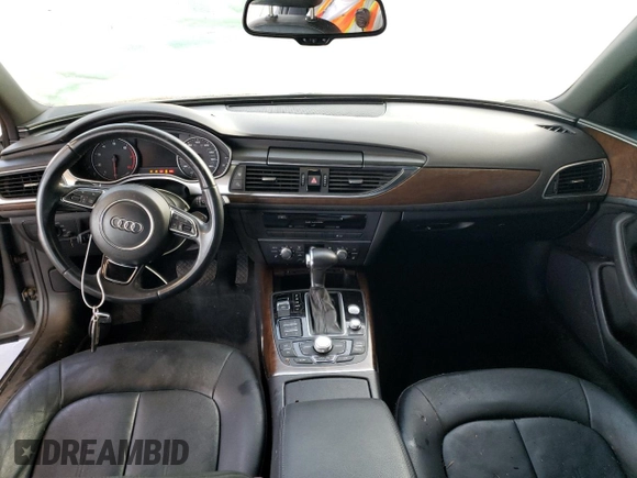 2015 Audi A6 2.0T Premium with VIN WAUCFAFC9FN013874, listed as a Copart auction lot 48840633 with 0 mi miles. Bid and sale history available at carsss.com. Image 8.