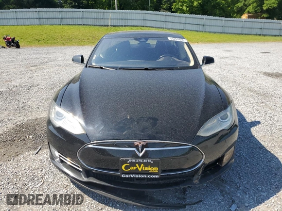 2016 Tesla Model S 70 with VIN 5YJSA1E17GF123934, listed as a Copart auction lot 55202865 with 132,027 mi miles and Salvage title. Bid and sale history available at DreamBid. Image 5.