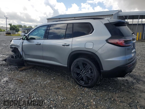 2025 GMC Acadia FWD Elevation z VIN 1GKENKRS7SJ164712, wystawiony jako Copart lot #56636735 z przebiegiem 3 814 mil mil oraz Szkoda całkowita • Salvage title. Historia ofert i sprzedaży dostępna na DreamBid. Obrazek 2.