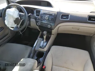 2013 Honda Civic LX with VIN 2HGFB2F57DH562130, listed as a Copart auction lot 47277095 with 148,418 mi miles and Salvage Title. Bid and sale history available at DreamBid. Image 8.