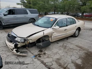 1998 Lincoln Continental with VIN 1LNFM97V5WY720999, listed as a Copart auction lot 84705054 with 0 mi miles and Salvage Title. Bid and sale history available at carsss.com. Image 1.