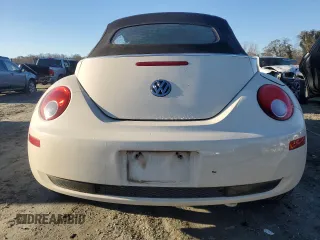2007 Volkswagen Beetle with VIN 3VWRF31Y57M420319, listed as a Copart auction lot 81835114 with 146,268 mi miles and Salvage title. Bid and sale history available at DreamBid. Image 6.