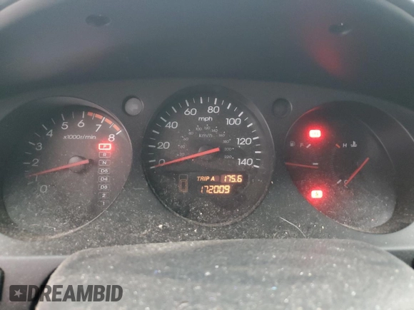 2001 Acura MDX Touring Pkg with VIN 2HNYD18611H526439, listed as a Copart auction lot 82416384 with 172,009 mi miles and Salvage Title. Bid and sale history available at carsss.com. Image 9.
