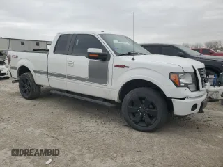 2012 Ford F-150 XL with VIN 1FTFX1ET2CFC57497, listed as a Copart auction lot 49132945 with 84,430 mi miles and Salvage Title. Bid and sale history available at carsss.com. Image 4.