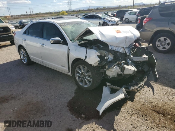 2012 Lincoln MKZ Hybrid with VIN 3LNDL2L31CR837026, listed as a Copart auction lot 53193445 with Not provided miles and Salvage title. Bid and sale history available at DreamBid. Image 4.