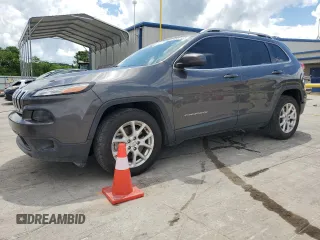 2018 Jeep Cherokee Latitude Plus with VIN 1C4PJLLX6JD510594, listed as a Copart auction lot 56602155 with 85,584 mi miles and Salvage title. Bid and sale history available at DreamBid. Image 1.