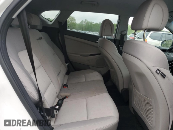 2017 Hyundai Tucson SE with VIN KM8J23A4XHU386492, listed as a Copart auction lot 52022475 with 73,155 mi miles and Salvage Title. Bid and sale history available at DreamBid. Image 12.
