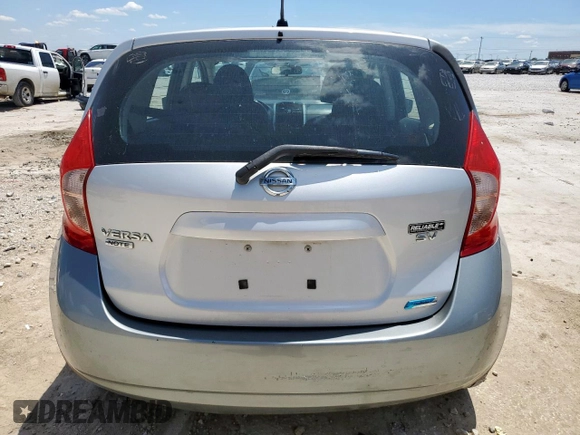 2015 Nissan Note S with VIN 3N1CE2CP3FL401317, listed as a Copart auction lot 56860505 with 162,813 mi miles and Salvage title. Bid and sale history available at DreamBid. Image 6.