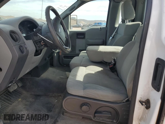 2007 Ford F-150 XL with VIN 1FTRF14W87KC40826, listed as a Copart auction lot 44606865 with 143,457 mi miles and Salvage title. Bid and sale history available at DreamBid. Image 7.