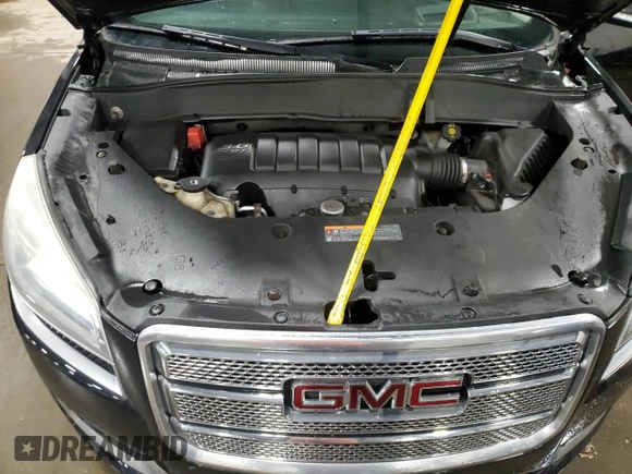 2013 GMC Acadia Denali with VIN 1GKKVTKD4DJ184407, listed as a Copart auction lot 48210725 with 172,653 mi miles and Salvage Title. Bid and sale history available at carsss.com. Image 13.