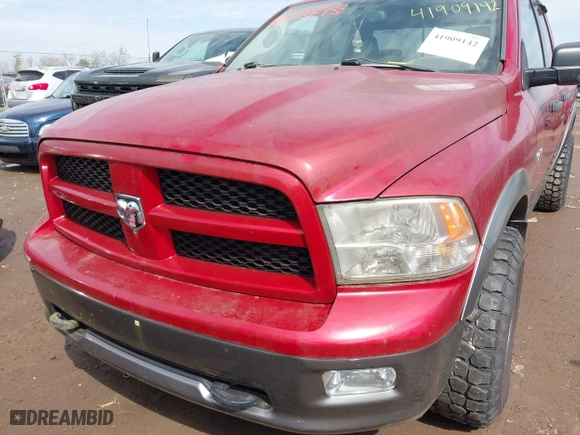 2009 Dodge Ram 1500 SLT with VIN 1D3HV18P89S731716, listed as a IAAI auction lot 41909142 with 150,213 mi miles. Bid and sale history available at carsss.com. Image 6.
