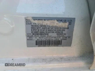 2021 Nissan Versa SV with VIN 3N1CN8EV0ML878153, listed as a Copart auction lot 59637955 with 76,673 mi miles and Salvage title. Bid and sale history available at DreamBid. Image 12.