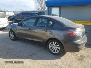 2012 Mazda 3 i Grand Touring with VIN JM1BL1W70C1696545, listed as a Copart auction lot 46507375 with 130,480 mi miles and Salvage Title. Bid and sale history available at carsss.com. Image 2.