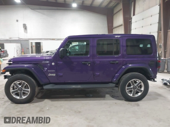2023 Jeep Wrangler Sahara with VIN 1C4HJXEN9PW560958, listed as a IAAI auction lot 41980179 with 35,975 mi miles and . Bid and sale history available at DreamBid. Image 15.