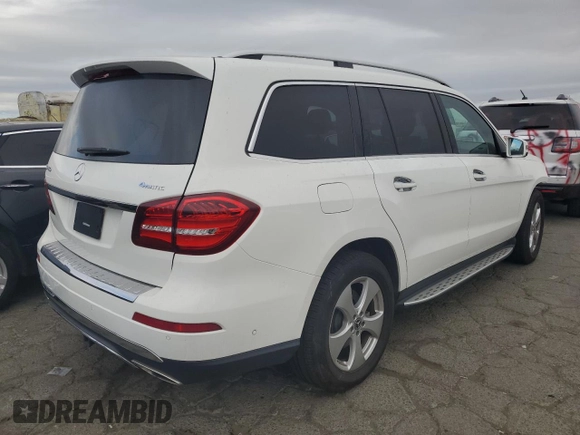 2019 Mercedes-Benz GLS with VIN 4JGDF6EE0KB240529, listed as a Copart auction lot 71118283 with 24,714 mi miles. Bid and sale history available at carsss.com. Image 3.