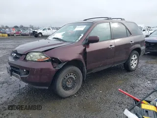 2002 Acura MDX Touring Pkg with VIN 2HNYD18652H500976, listed as a IAAI auction lot 41450892 with 174,921 mi miles. Bid and sale history available at carsss.com. Image 2.