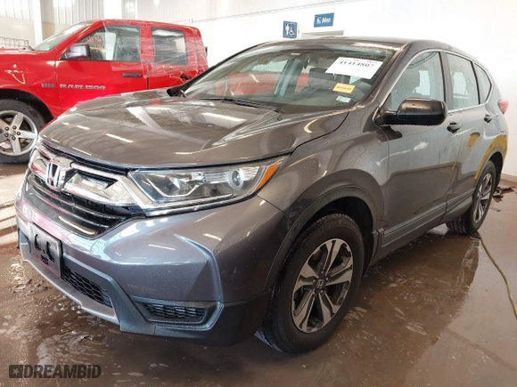 2019 Honda CR-V LX with VIN 2HKRW5H36KH422345, listed as a IAAI auction lot 41414807 with 33,295 mi miles. Bid and sale history available at carsss.com. Image 18.