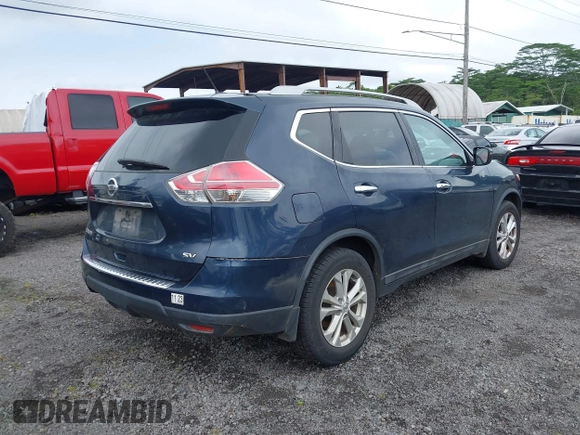 2016 Nissan Rogue SL with VIN 5N1AT2MT2GC848574, listed as a IAAI auction lot 39374058 with 116,188 mi miles and . Bid and sale history available at DreamBid. Image 4.