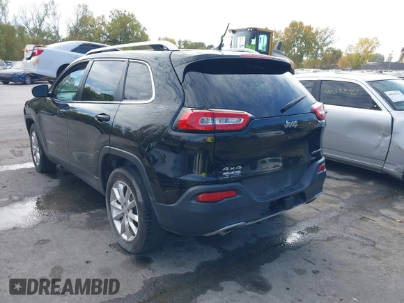 2014 Jeep Cherokee Limited z VIN 1C4PJMDS9EW266300, wystawiony jako IAAI lot #40675527 z przebiegiem 156 133 mil mil oraz . Historia ofert i sprzedaży dostępna na DreamBid. Obrazek 3.