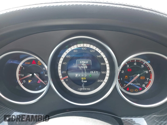 2014 Mercedes-Benz CLS 63 S AMG with VIN WDDLJ7GB2EA106645, listed as a IAAI auction lot 42075075 with 72,375 mi miles and . Bid and sale history available at DreamBid. Image 7.