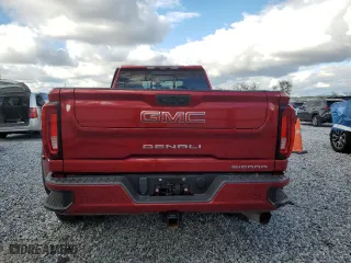 2022 GMC Sierra 3500HD Denali with VIN 1GT49WEY2NF137602, listed as a Copart auction lot 46927635 with 20,038 mi miles and Salvage Title. Bid and sale history available at carsss.com. Image 6.