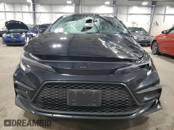 2024 Toyota Corolla SE with VIN 5YFS4MCE1RP187893, listed as a Copart auction lot 54388115 with 42,943 mi miles and Salvage Title. Bid and sale history available at DreamBid. Image 5.