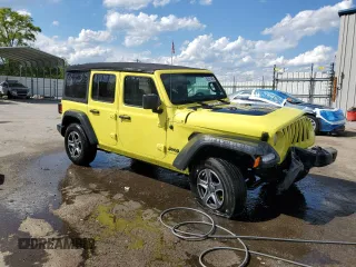 2023 Jeep Wrangler Sport S z VIN 1C4HJXDN5PW674652, wystawiony jako Copart lot #52651465 z przebiegiem 29 984 mil mil oraz Szkoda całkowita • Salvage title. Historia ofert i sprzedaży dostępna na DreamBid. Obrazek 4.