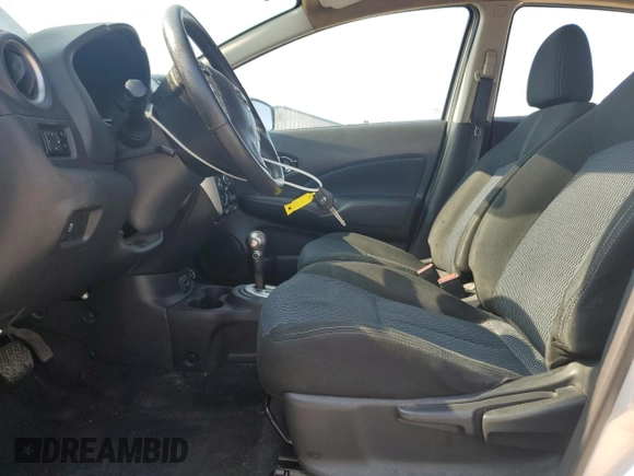 2017 Nissan Note SV with VIN 3N1CE2CP3HL358410, listed as a Copart auction lot 60050135 with 88,299 mi miles and Salvage title. Bid and sale history available at DreamBid. Image 7.