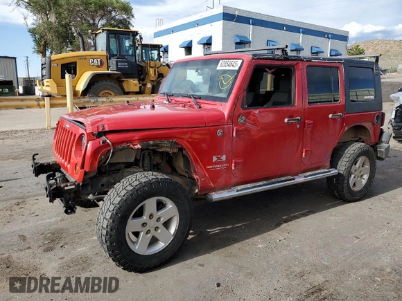 2008 Jeep Wrangler Unlimited X с VIN 1J4GA39188L594432, выставлен на аукционе Copart как лот 62854645 с пробегом 139 304 миль миль и Списание • Salvage title. История ставок и продаж доступна на DreamBid. Изображение 1.