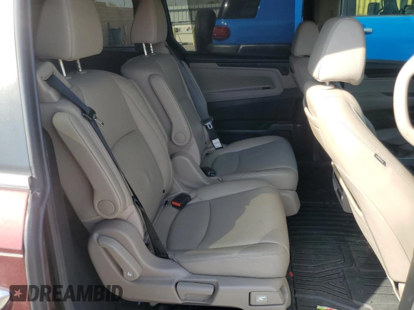 2019 Honda Odyssey EX-L with VIN 5FNRL6H79KB030170, listed as a Copart auction lot 50277315 with 65,528 mi miles and Salvage Title. Bid and sale history available at DreamBid. Image 11.