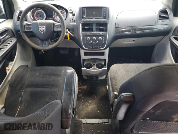 2019 Dodge Grand Caravan SE with VIN 2C4RDGBG1KR585873, listed as a Copart auction lot 66977024 with 281,309 mi miles and Salvage Title. Bid and sale history available at DreamBid. Image 8.