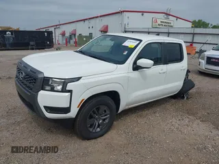 2025 Nissan Frontier S with VIN 1N6ED1EKXSN608668, listed as a IAAI auction lot 41909095 with 41 mi miles and . Bid and sale history available at DreamBid. Image 2.