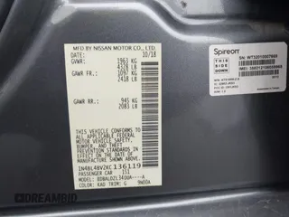 2019 Nissan Altima S with VIN 1N4BL4BV2KC136119, listed as a IAAI auction lot 41970100 with 130,908 mi miles and . Bid and sale history available at carsss.com. Image 9.