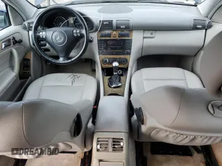 2007 Mercedes-Benz C 2.5L Sport with VIN WDBRF52H67F932666, listed as a Copart auction lot 46183785 with 196,832 mi miles and Salvage Title. Bid and sale history available at carsss.com. Image 8.