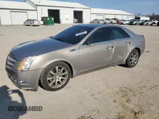 2008 Cadillac CTS AWD w/1SB with VIN 1G6DT57V380148052, listed as a Copart auction lot 47696845 with 127,750 mi miles and Non Repairable. Bid and sale history available at carsss.com. Image 1.