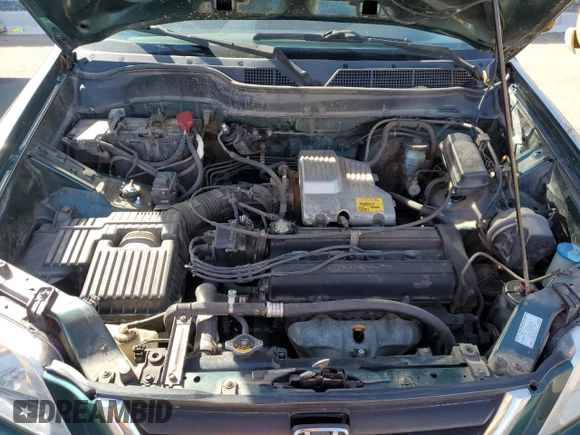 2001 Honda CR-V SE with VIN JHLRD18781C022253, listed as a Copart auction lot 77185924 with 190,434 mi miles and Salvage Title. Bid and sale history available at carsss.com. Image 11.