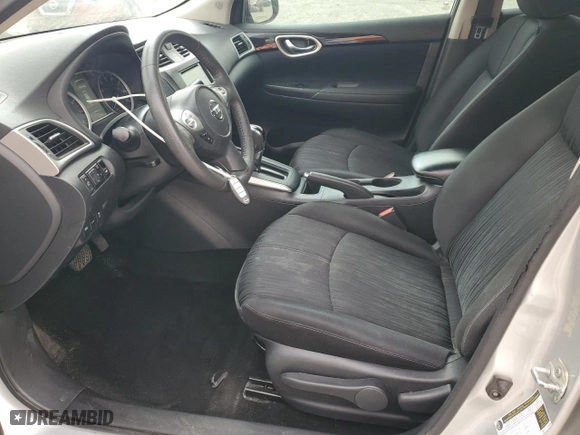 2017 Nissan Sentra S with VIN 3N1AB7AP9HY293968, listed as a Copart auction lot 49614485 with 119,747 mi miles and Salvage Title. Bid and sale history available at carsss.com. Image 7.