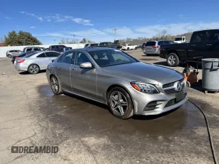 2020 Mercedes-Benz C 300 with VIN 55SWF8EB5LU325541, listed as a Copart auction lot 48358355 with 70,592 mi miles and Non Repairable. Bid and sale history available at DreamBid. Image 4.