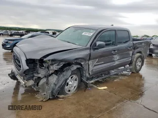 2019 Toyota Tacoma SR5 with VIN 5TFAZ5CN7KX075397, listed as a Copart auction lot 55491855 with 144,337 mi miles and Salvage title. Bid and sale history available at DreamBid. Image 1.