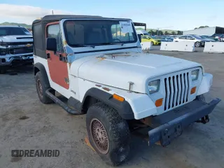 1995 Jeep Wrangler S with VIN 1J4FY19P6SP210468, listed as a IAAI auction lot 41882009 with 133,705 mi miles. Bid and sale history available at carsss.com. Image 1.