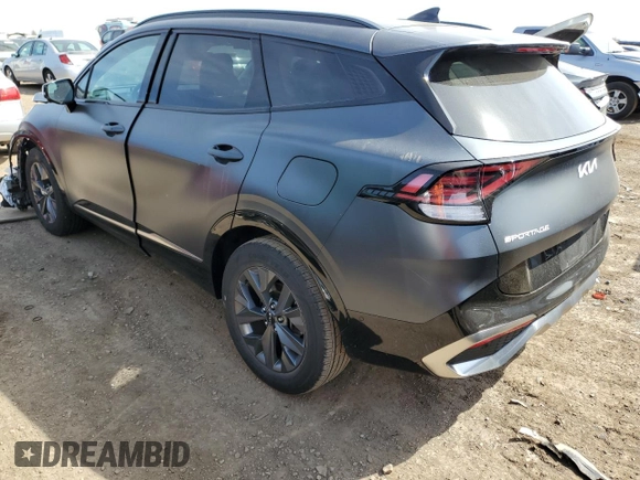 2023 Kia Sportage SX-Prestige with VIN KNDPXCAG8P7010641, listed as a Copart auction lot 53157545 with 26,616 mi miles and Salvage title. Bid and sale history available at DreamBid. Image 2.