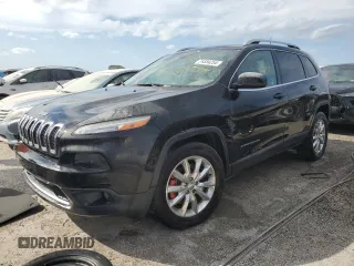2017 Jeep Cherokee Limited with VIN 1C4PJLDS2HW645248, listed as a Copart auction lot 74334254 with 108,468 mi miles and Non Repairable. Bid and sale history available at carsss.com. Image 1.