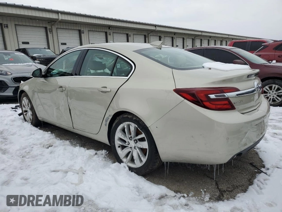 2016 Buick Regal Premium II with VIN 2G4GS5GX0G9105187, listed as a Copart auction lot 45717865 with 95,626 mi miles and Salvage Title. Bid and sale history available at carsss.com. Image 2.