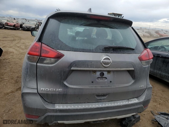 2018 Nissan Rogue S with VIN KNMAT2MV5JP598642, listed as a Copart auction lot 45566515 with 104,468 mi miles and Salvage Title. Bid and sale history available at carsss.com. Image 6.
