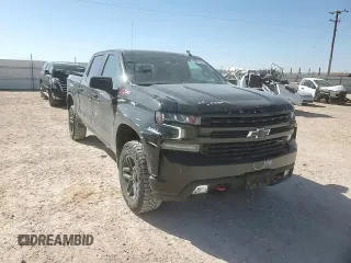 2021 Chevrolet Silverado 1500 LT Trail Boss with VIN 3GCPYFEDXMG334267, listed as a Copart auction lot 47261455 with 60,153 mi miles and Salvage Title. Bid and sale history available at DreamBid. Image 10.