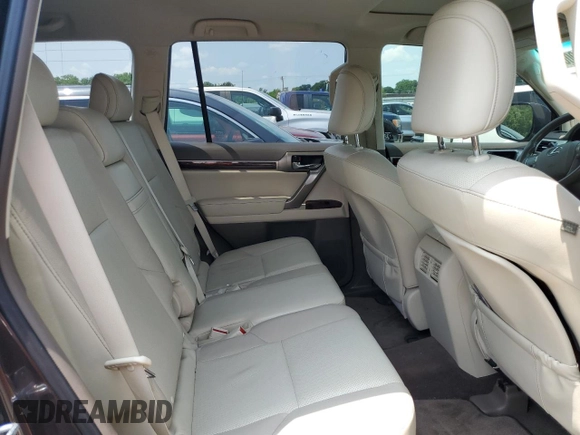 2012 Lexus GX 460 with VIN JTJBM7FX9C5036817, listed as a Copart auction lot 57619005 with 172,994 mi miles and Salvage title. Bid and sale history available at DreamBid. Image 11.