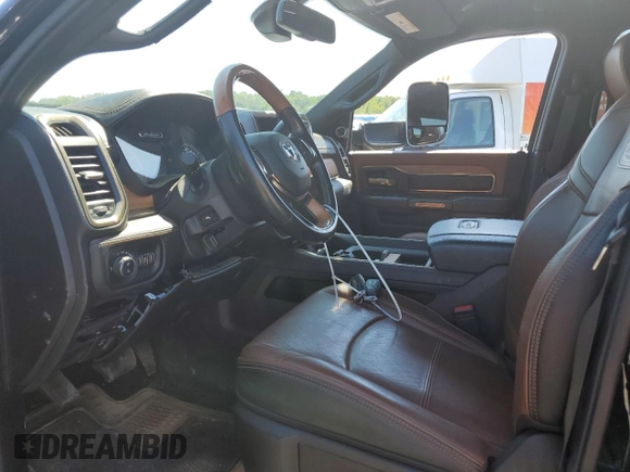 2021 Ram 3500 Longhorn with VIN 3C63RRKL0MG703041, listed as a Copart auction lot 61669834 with 47,807 mi miles and Salvage Title. Bid and sale history available at carsss.com. Image 7.