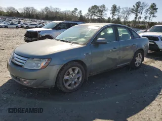 2008 Ford Taurus SEL with VIN 1FAHP24W38G139086, listed as a Copart auction lot 48554015 with 104,573 mi miles and Salvage Title. Bid and sale history available at carsss.com. Image 1.