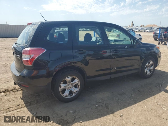 2015 Subaru Forester 2.5i with VIN JF2SJAAC3FH837258, listed as a Copart auction lot 61550865 with 106,123 mi miles and Salvage title. Bid and sale history available at DreamBid. Image 3.